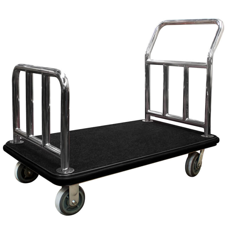 Silver Luggage Trolley (LTR004) image 0