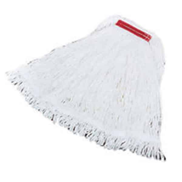 Rubbermaid #24 Rayon Finish Mop White | RFGD51528WH00 image 0