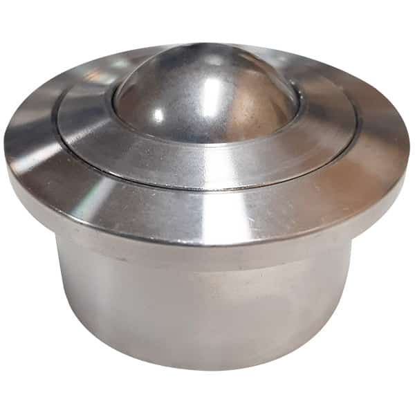 Mild Steel Drop in Machined Style Ball Transfer 30mm Roller Diameter | BTR530MS image 0