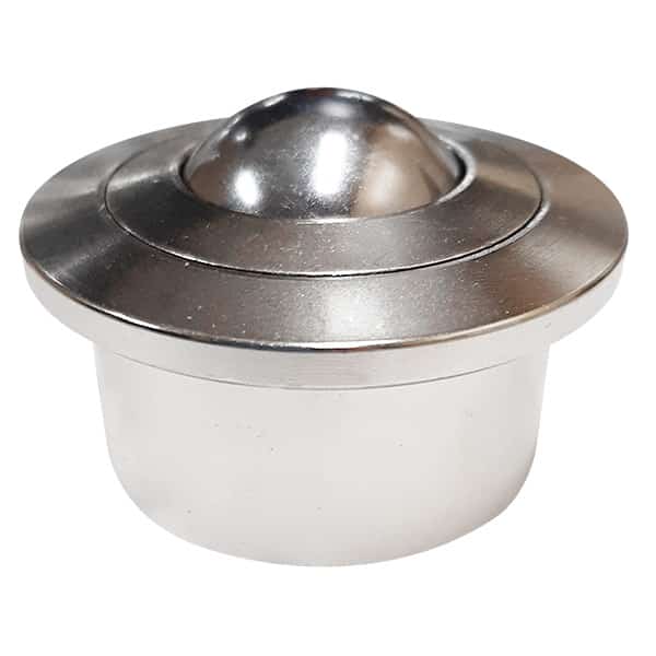 304 Stainless Steel Drop in Machined Style Ball Transfer 30mm Roller Diameter | BTR530SS image 0