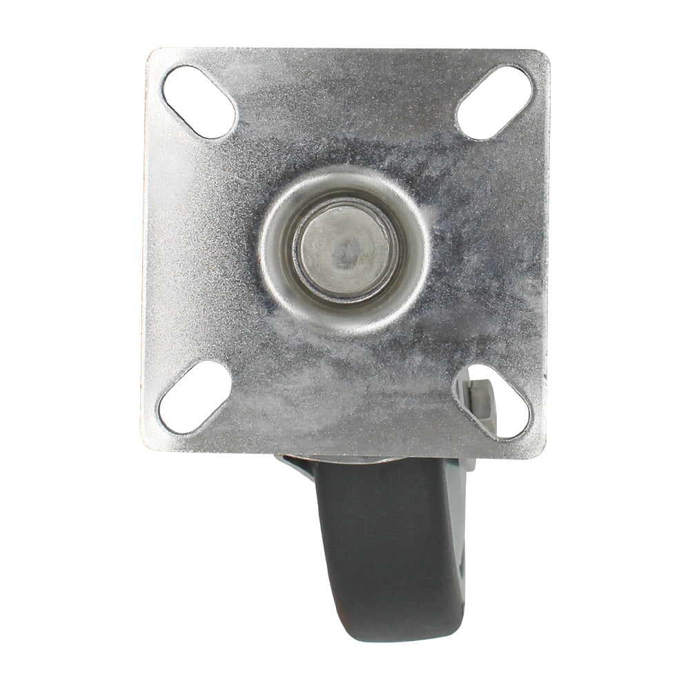 100mm Rubber Wheel 70kg Capacity Stainless Steel Castor (S4726) image 2