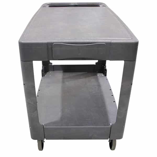 250kg 2 Shelf Flat Deck Stock Picker Trolley 1110x640x825mm (SPR005) image 4