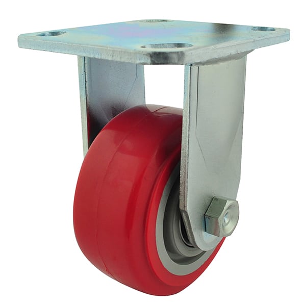 Richmond Castor Rigid with Polyurethane 100mm Wheel (R4411) image 0