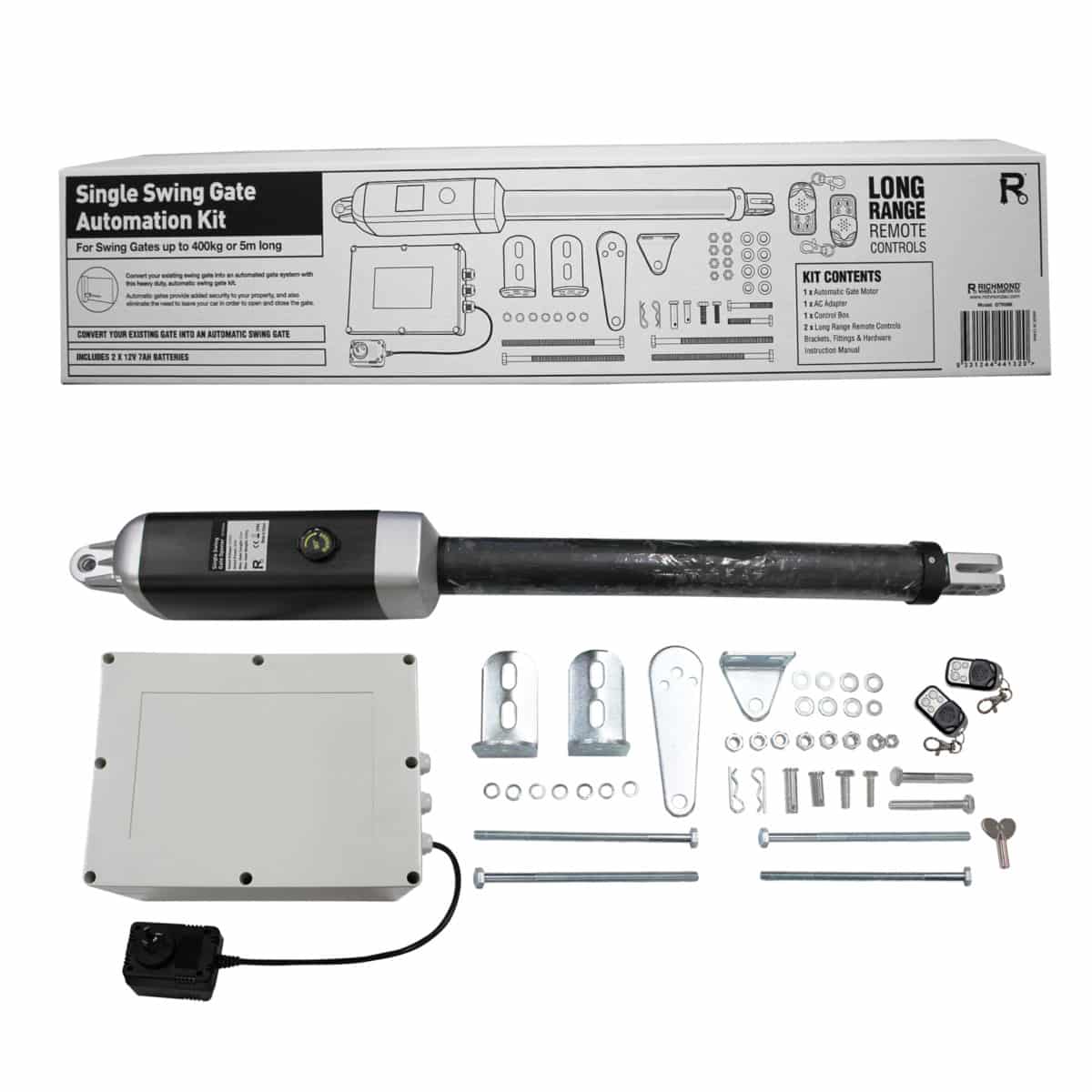 Single Swing Gate Automation Kit (GTR099) image 0