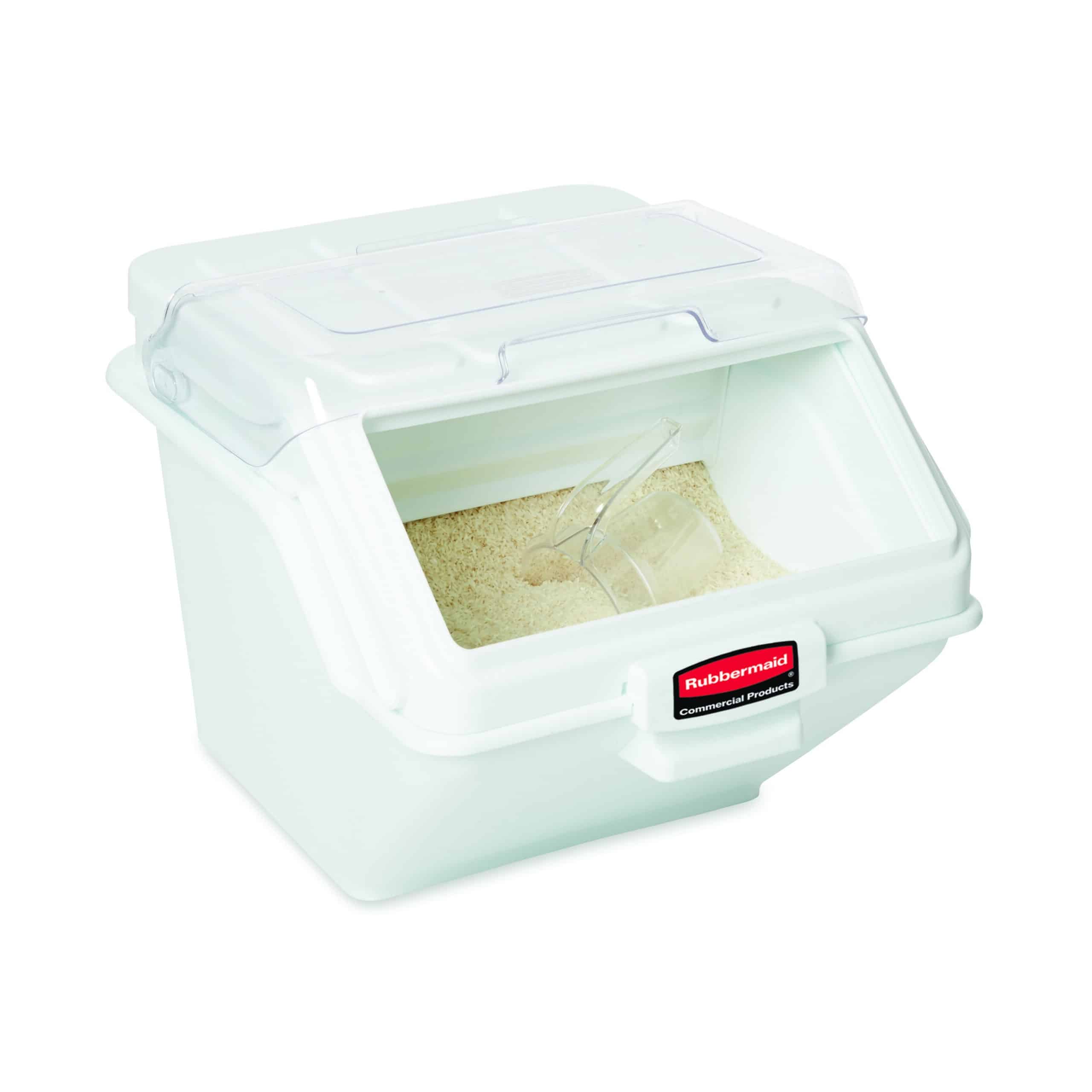 Rubbermaid | Ingredient Storage Bin with 2 Cup Portioning Scoop | RFG9G5800 WHT image 6