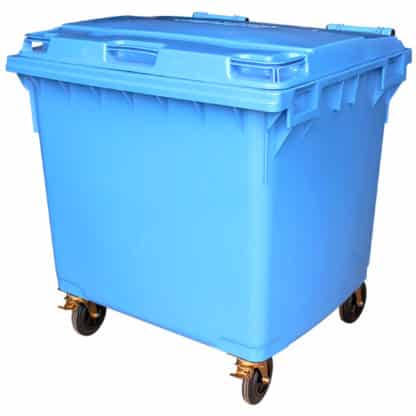 1100 Litre  Blue Wheelie Bin | WGR046 image 0