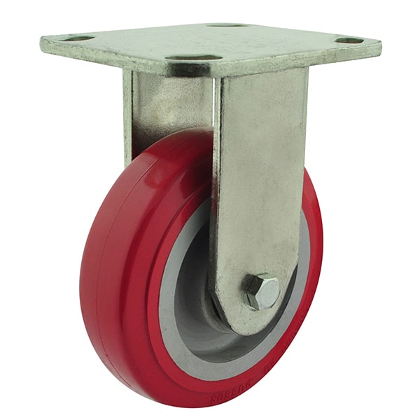Richmond Castor Rigid with 125mm Polyurethane Wheel (R5543) image 0
