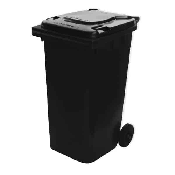 120 Litre Black Wheelie Bin | WGR009 image 0