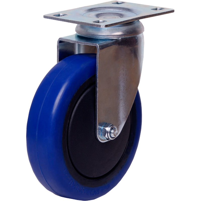 Richmond Castor Swivel with Rebound Rubber 100mm Wheel (S4404) image 0