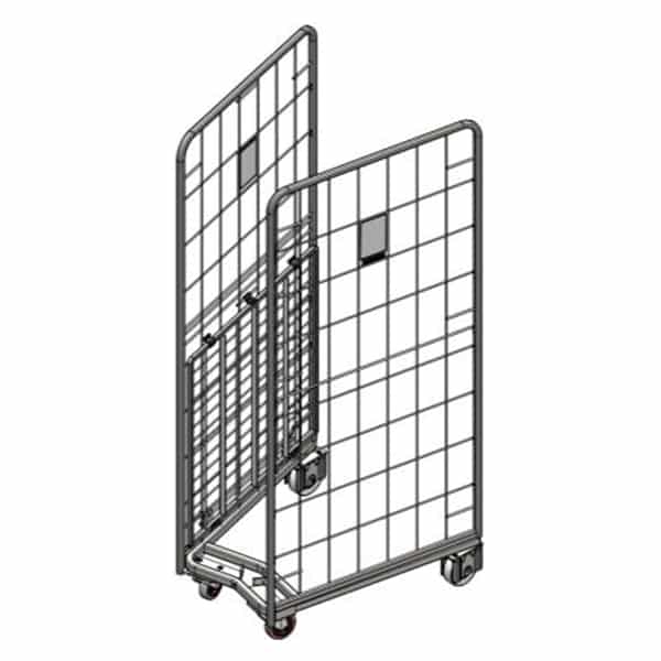 3 Sided Roll Cage with 1 Full Door – A-Base (RCR300) image 1