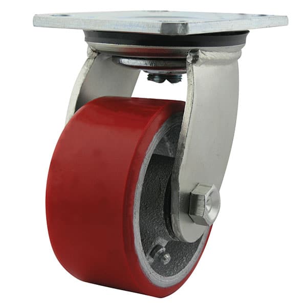 Richmond Castor Swivel with Polyurethane 100mm Wheel (S4400) image 0