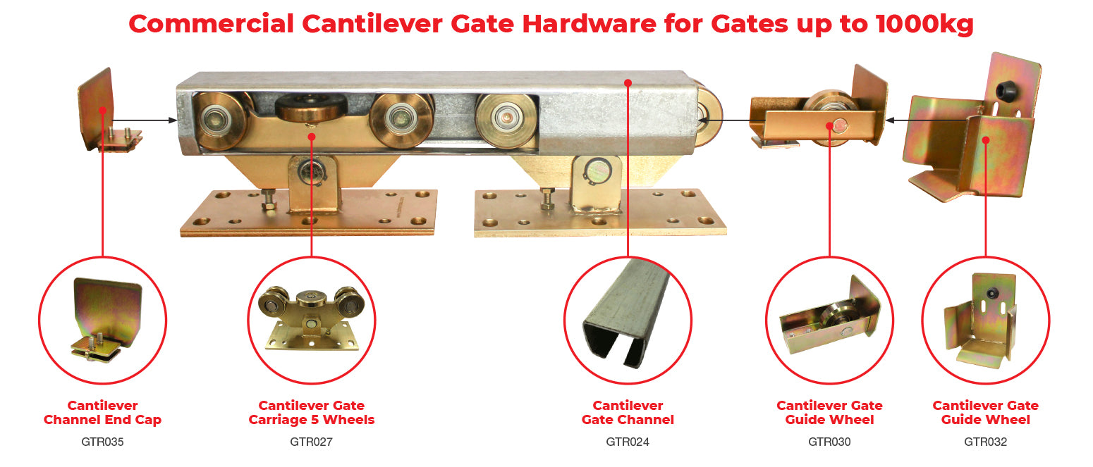 Cantilever Gate Channel with 8m Gate Opening (GTR024) image 3