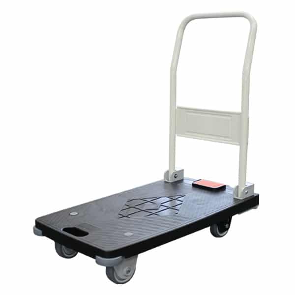 800 x 430mm Folding Platform Trolley with Pedal/Foot Brake | PFR042 image 8