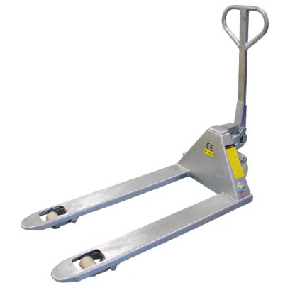 Galvanised 2000kg Pallet Jack | Pallet Truck PJR003 image 0