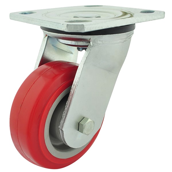 Richmond Castor Swivel with 100mm Polyurethane Wheel (S4437) image 0