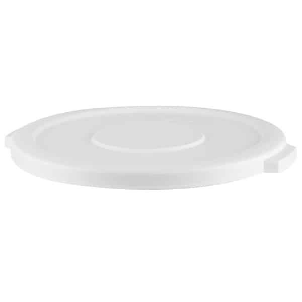 121L Round Food-Grade Bin Lid- Natural (FBL121NAT) image 0