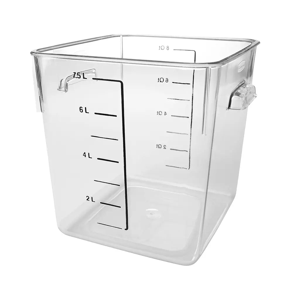 Rubbermaid Square Container 7.6L Clear Color | RFG630800 image 0