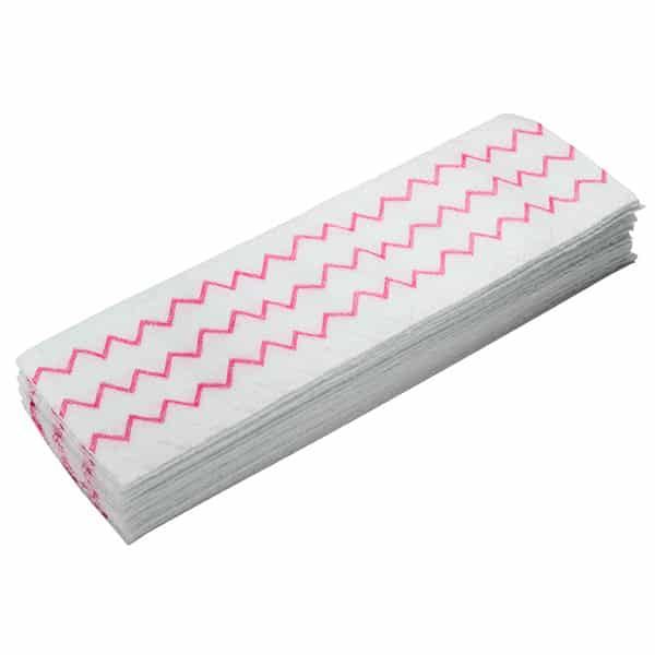 Rubbermaid HYGEN™ Disposable Microfiber Mops Pad 150 Pack Red | R2135887 image 0