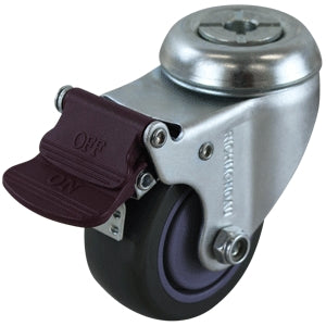 Richmond Castor Swivel with 75mm Polyurethane Wheel and Brake (S3330B) image 0