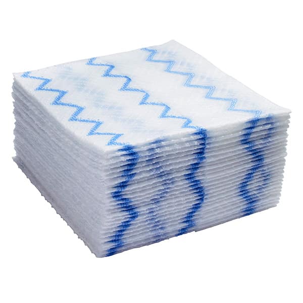 Rubbermaid HYGEN™ Disposable Microfibre Cloth Pad 640 Pack Blue | R2136053 image 0
