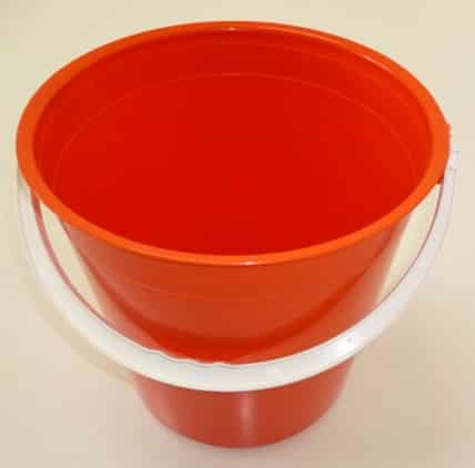 Bucket 13.6 Litre Red (Lid Sold Separately) | N151R image 0