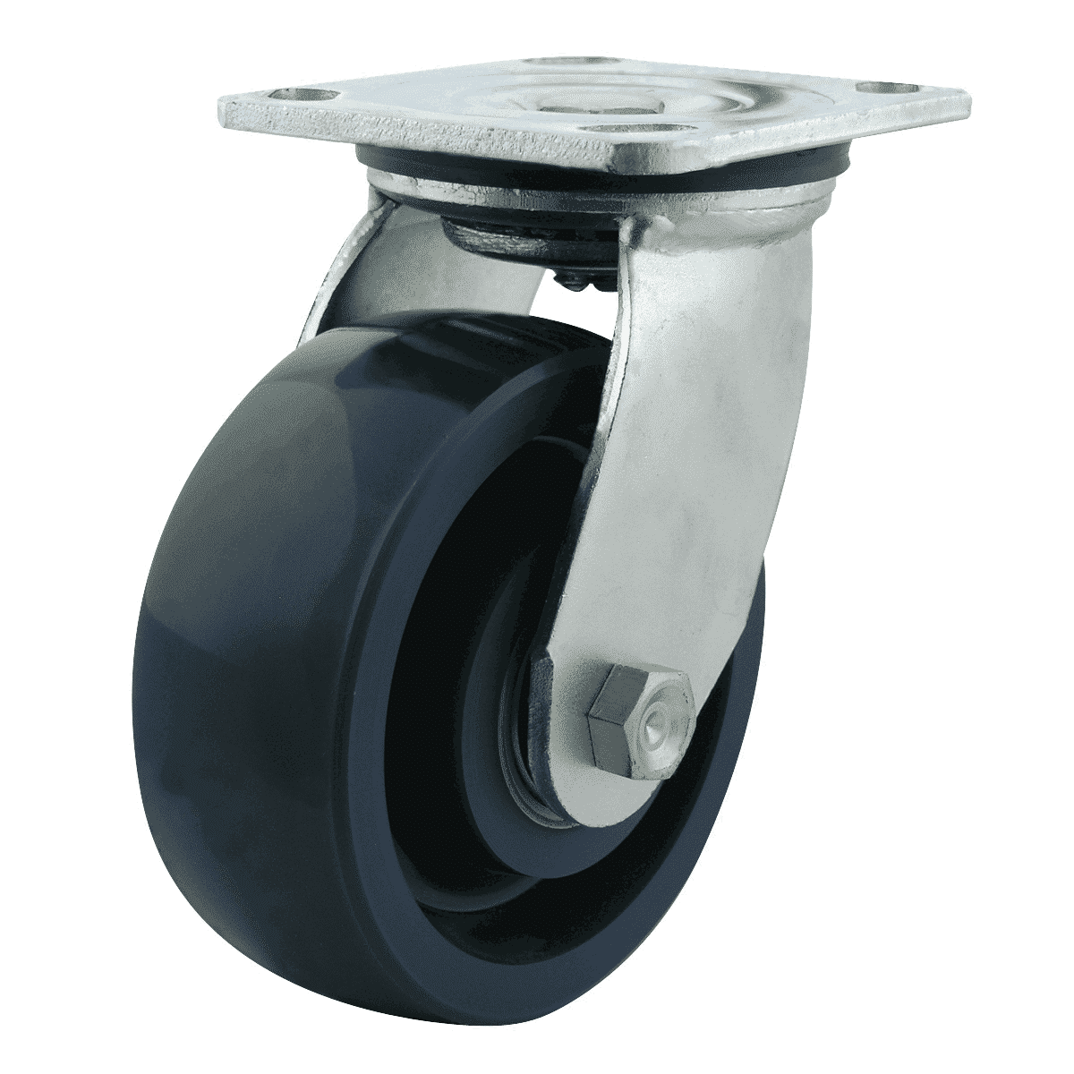 Richmond Castor Swivel with Solid Polyurethane 125mm Wheel (S5594) image 0