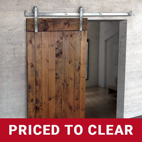 Heavy Duty Barn Door Rail Kit with 105mm Rollers (BHR023105KIT) image 0
