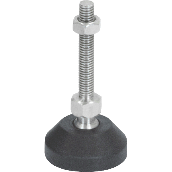 M8 Stainless Steel Ball Joint Adjustable Levelling Feet | LVR400850SSS image 0