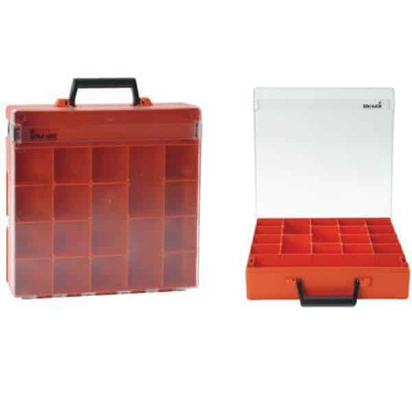 Rolacase | Orange Case Clear Lid | RC001/CL image 0