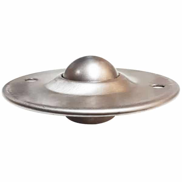 Mild Steel Recessed Flange Mount Ball Transfer 24.5mm Roller Diameter | BTR225MS image 0