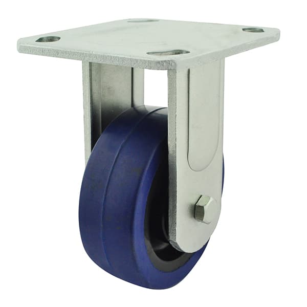 Richmond Castor Rigid with 100mm Rebound Rubber Wheel (R4457) image 0