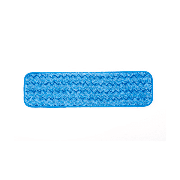 Rubbermaid HYGEN™ 45cm/18" Microfibre Wet Pad, Blue Trim | RFGQ41000BL00 image 2