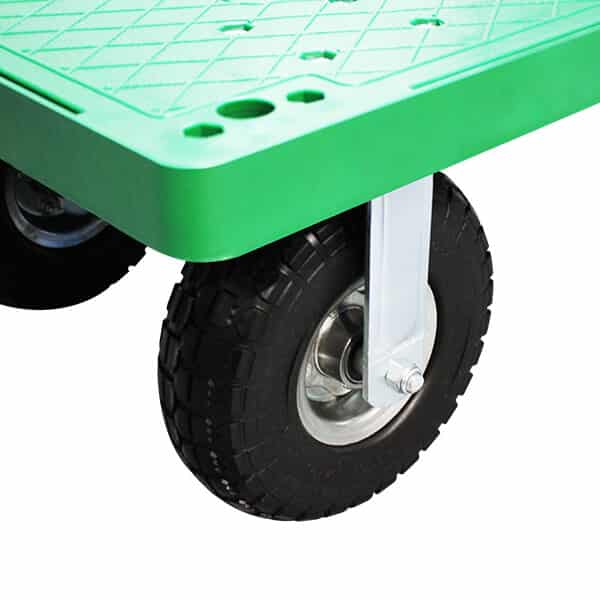 Folding 920X610 Platform Trolley with 255mm Puncture Proof Wheels (FPR003) image 3