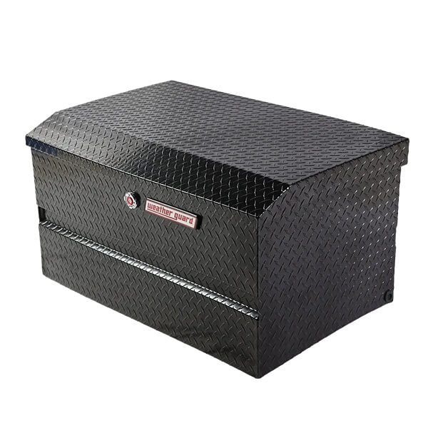 WEATHER GUARD Black Aluminium Ute Box 900 x 600 x 500mm (CH10000-BK) image 1