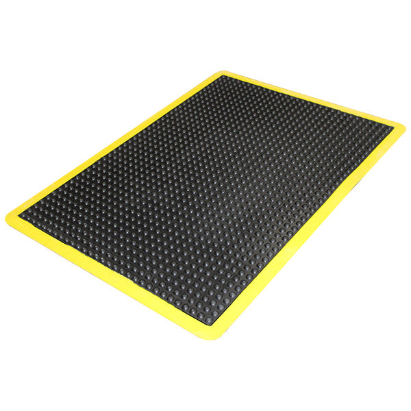 Anti-Fatigue Mat 900 x 1200mm - Yellow Border (FMR004) image 0