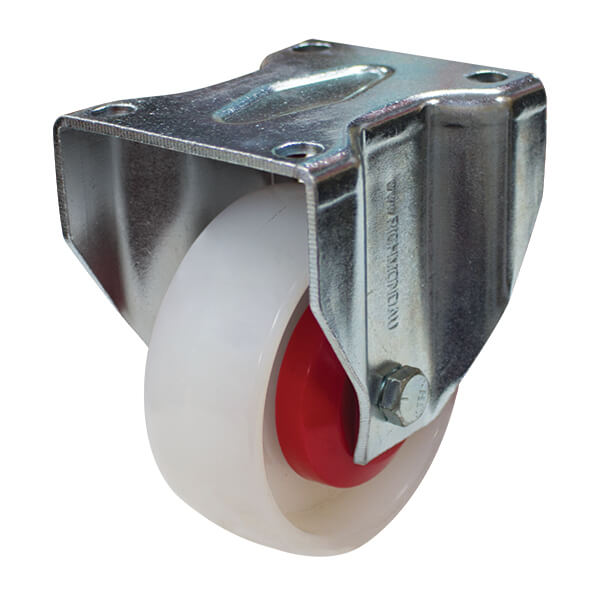 100mm Nylon Wheel 200kg Capacity Castor (R4601) image 0