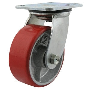 Richmond Castor Swivel with Polyurethane 125mm Wheel (S5530) image 0
