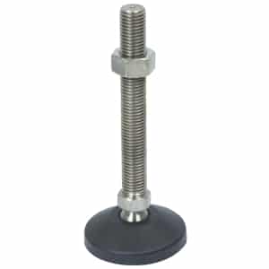 M20 Stainless Steel Ball Joint Adjustable Levelling Feet | LVR8020150SSS image 0