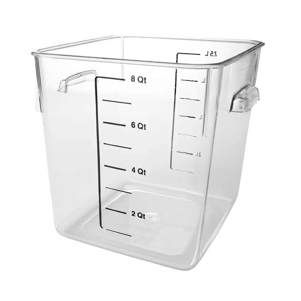 Rubbermaid Square Container 7.6L Clear Color | RFG630800 image 2