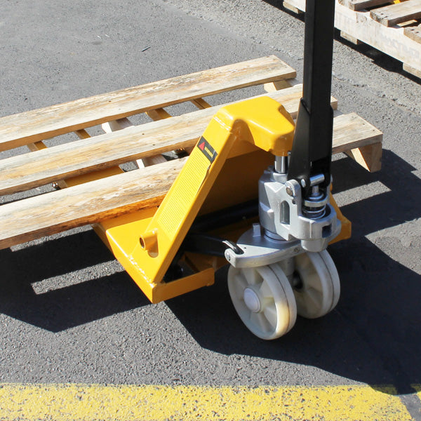 Richmond Stubby Narrow Pallet Jack | Pallet Truck 2500kg | PJR012 image 1