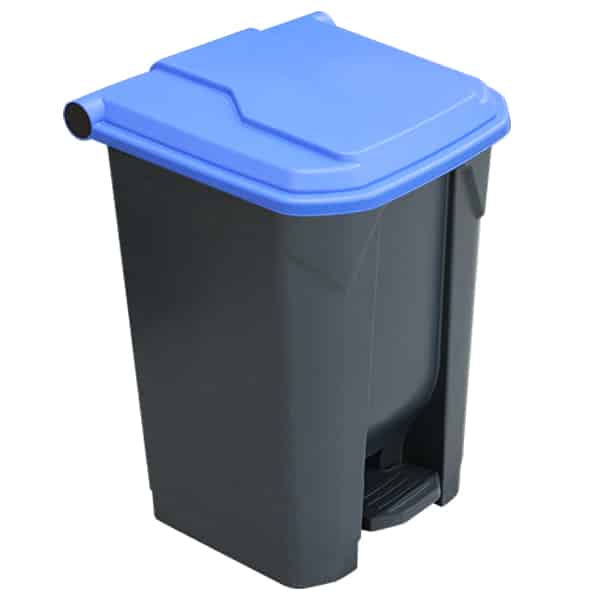 50L Pedal Bin - Blue Lid (PBS050BLU) image 0