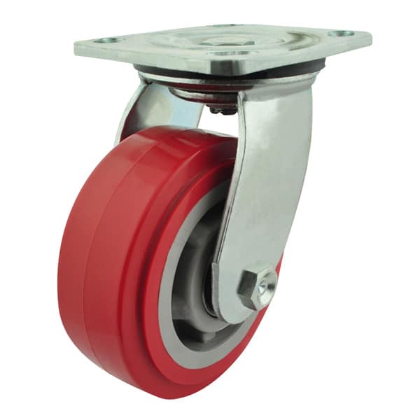 Richmond Castor Swivel with Polyurethane 125mm Wheel (S5510) image 0