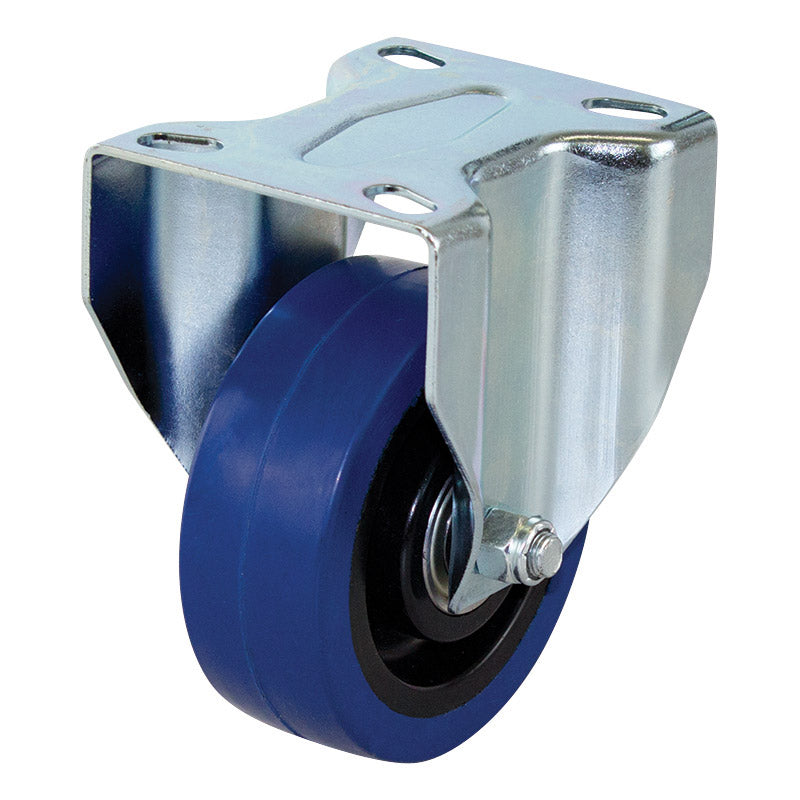 Richmond Castor Rigid with Rebound Rubber 100mm Wheel (R4043) image 0