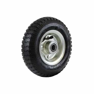 215mm 3 Piece Zinced Metal Centre Pneumatic 250X4 BB Richmond Wheel (Lug Tread) | PN8860-M20BB image 0