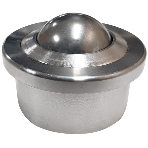 304 Stainless Steel Drop in Machined Style Ball Transfer 25.4mm Roller Diameter | BTR525SS image 0