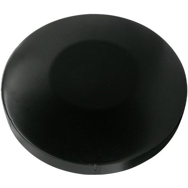 Round Black Steel Post Cap to Suit 220mm OD Posts | GTR345 image 0