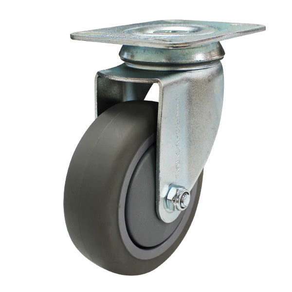 Richmond Castor Swivel with Institutional Rubber 100mm Wheel (S4104) image 0