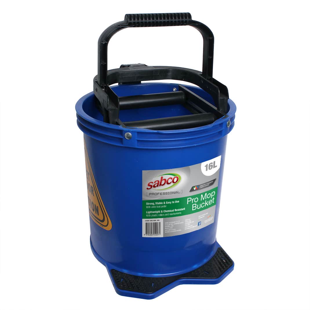 SABCO SABC-1996 16L PRO MOP BUCKET BLUE (SABC-1996) image 0