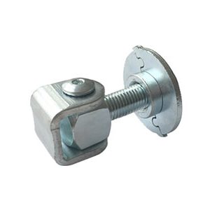 M20 Adjustable Gate Hinge With Round Plate (GTR101) image 0