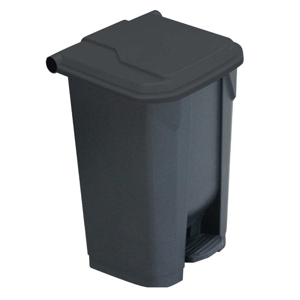 80L Pedal Bin - Grey Lid (PBS080GRY)